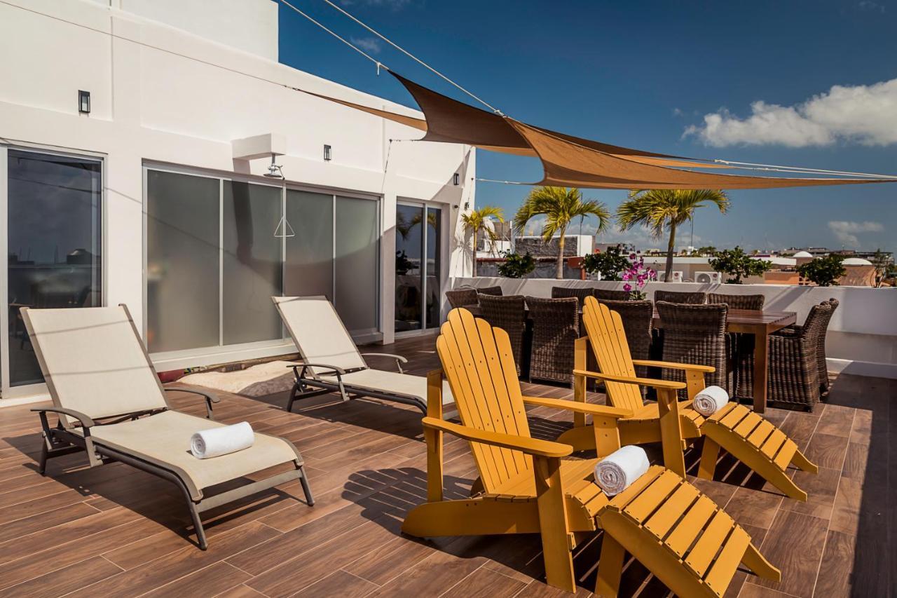"5Th Av" Sol Del Caribe Apart Hotel (Adults Only) Playa del Carmen Kültér fotó