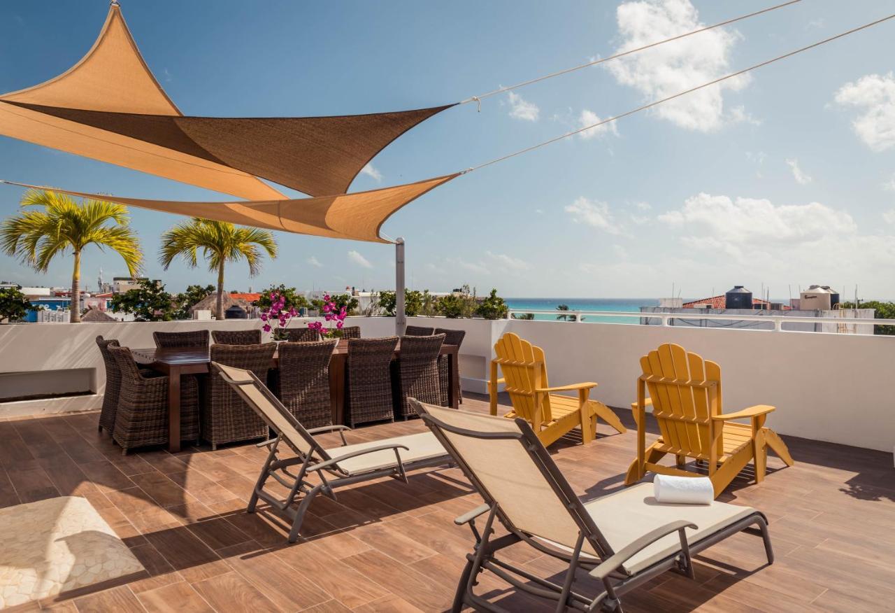 "5Th Av" Sol Del Caribe Apart Hotel (Adults Only) Playa del Carmen Kültér fotó