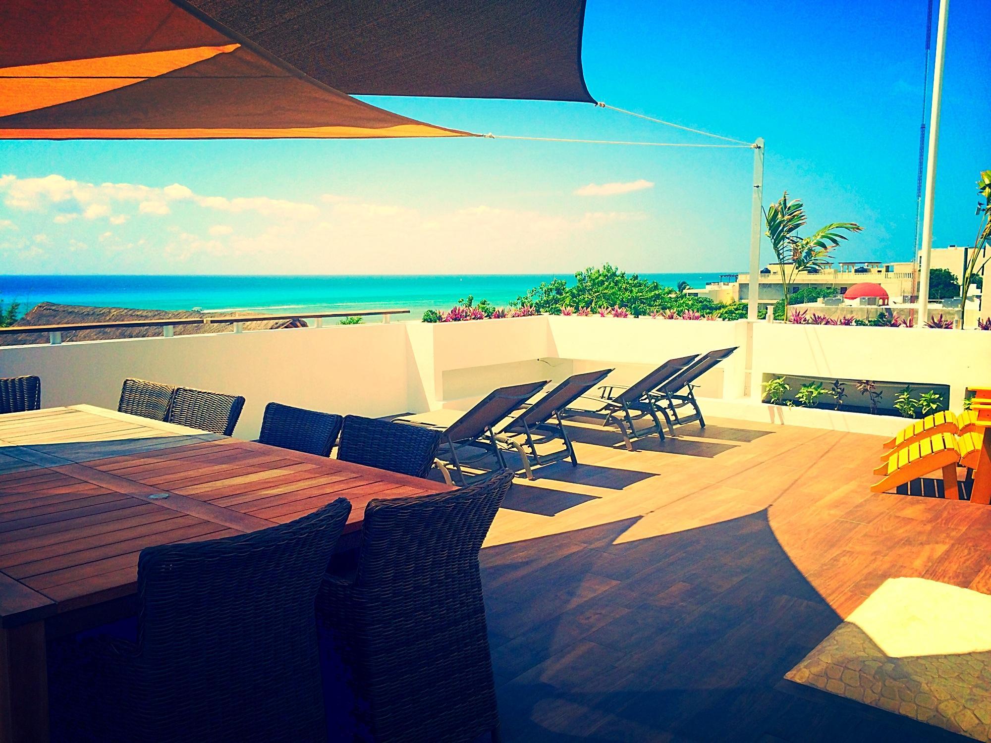 "5Th Av" Sol Del Caribe Apart Hotel (Adults Only) Playa del Carmen Kültér fotó